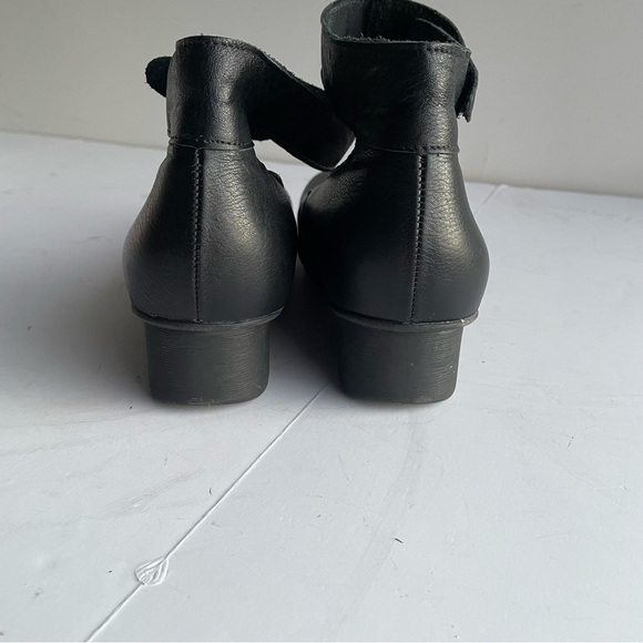 LOINTS OF HOLLAND Sydney Charlotte Shoes US 9.5 Black Mary Jane Ankle Strap Clog - Picture 9 of 17